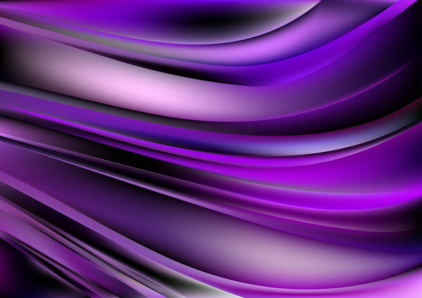 Purple Blue Beautiful Background Vector Illustration Design - Vector, Image