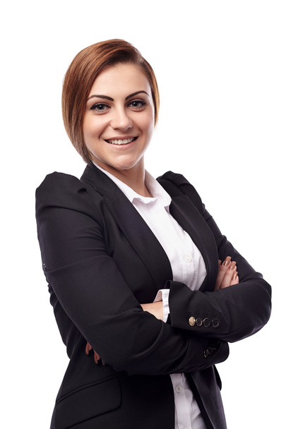 Businesswoman with arms folded - Photo, image