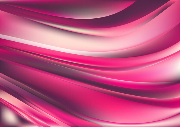 Pink Magenta Artistic Background Vector Illustration Design - Vector, Image