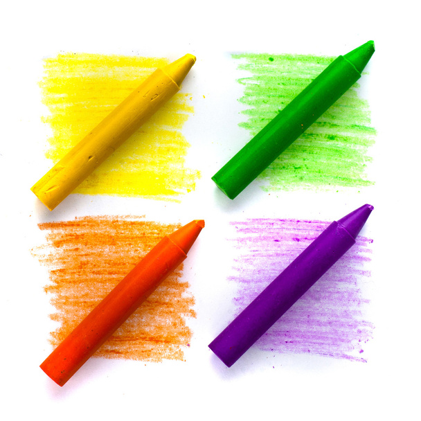 wax crayons - Photo, Image
