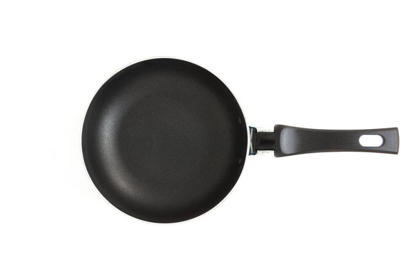 Iron pan on the white isolated screen - Photo, Image