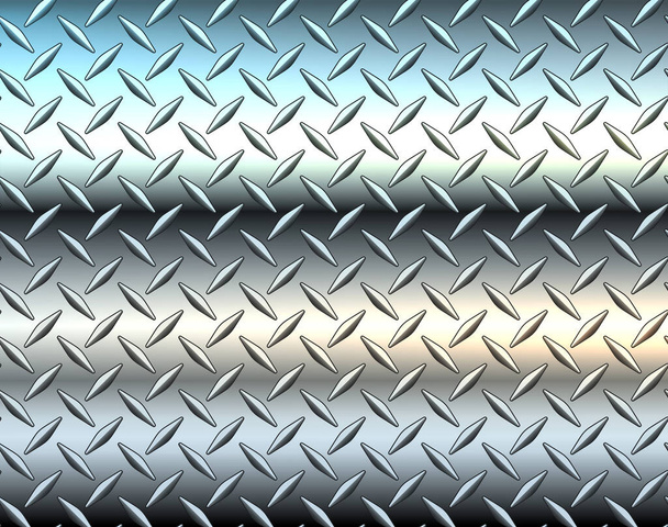 Stainless steel texture metallic, diamond metal sheet texture background vector illustration. - Wektor, obraz