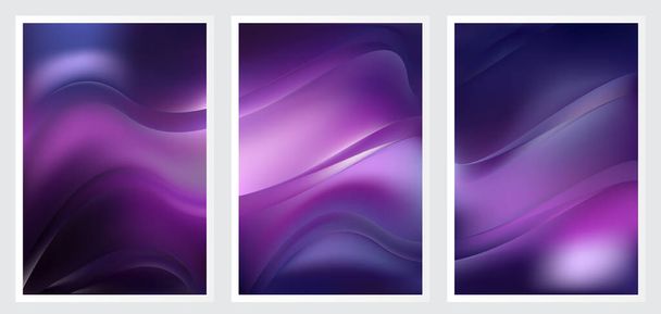 Azul violeta fondo moderno Vector Ilustración Diseño
 - Vector, Imagen
