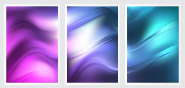 Sininen violetti futuristinen tausta vektori kuvituksen suunnittelu - Vektori, kuva