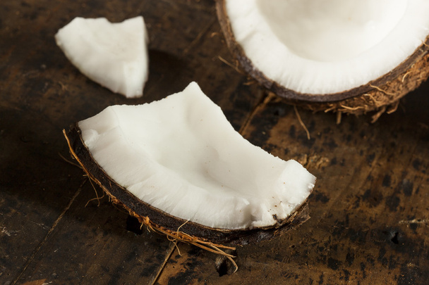 Fresh Organic Brown Coconut - Фото, изображение
