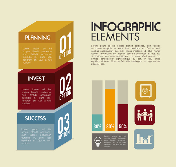 Infografik - Vektor, Bild