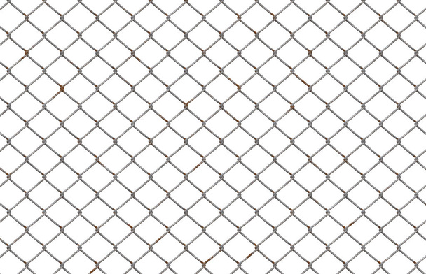  μεταλλικός φράχτης αλυσίδας - Φωτογραφία, εικόνα