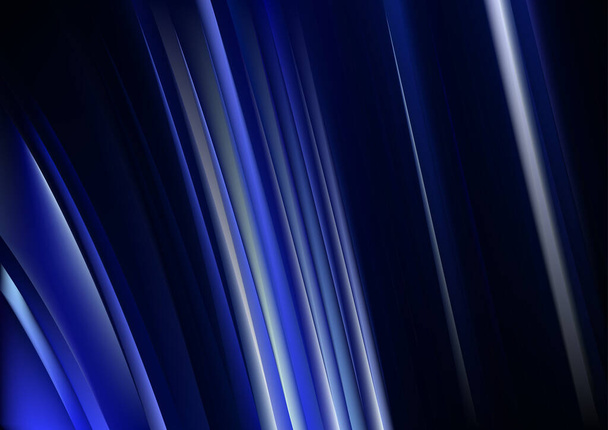 Azul eléctrico azul fondo artístico Vector Ilustración Diseño - Vector, imagen