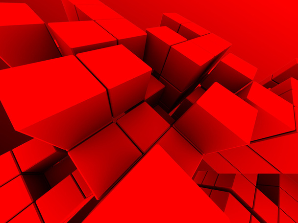 Fondo rojo abstracto - Foto, Imagen