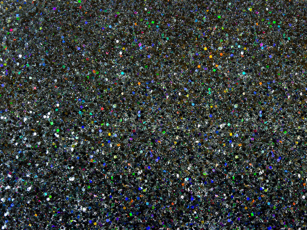 Θολή μαύρη γκλίτερ φόντο - Φωτογραφία, εικόνα