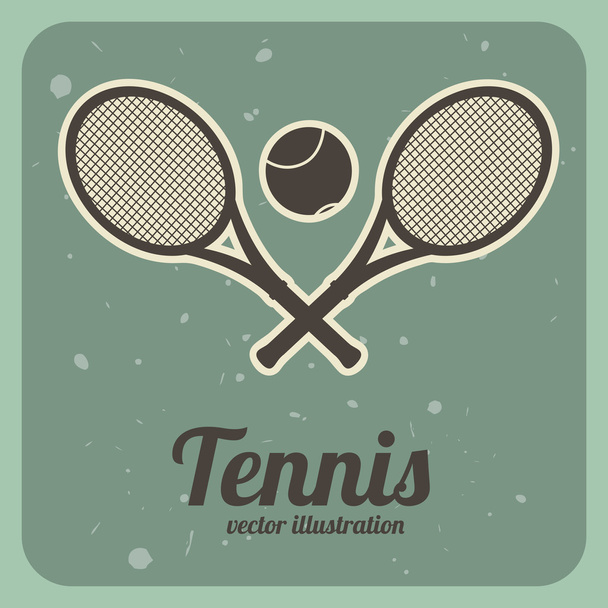 tennis suunnittelu
 - Vektori, kuva