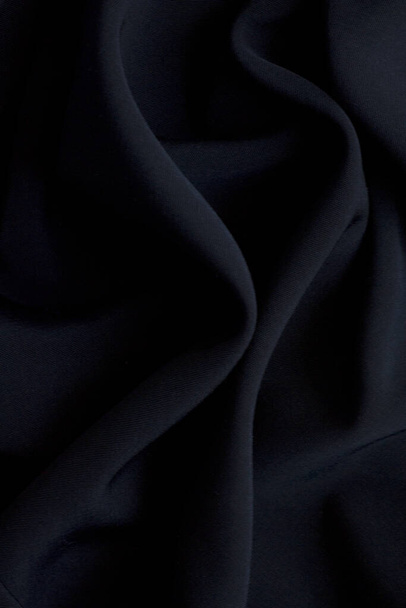 textura de uma seda preta
 - Foto, Imagem