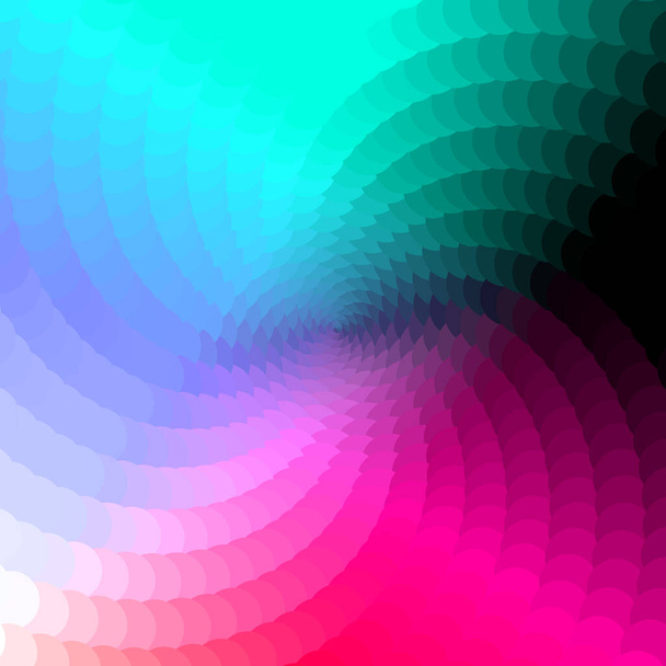 Radial arco iris vector fondo abstracto
  - Vector, Imagen