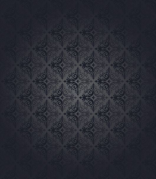 Dark retro wallpaper background pattern - Vector, Image
