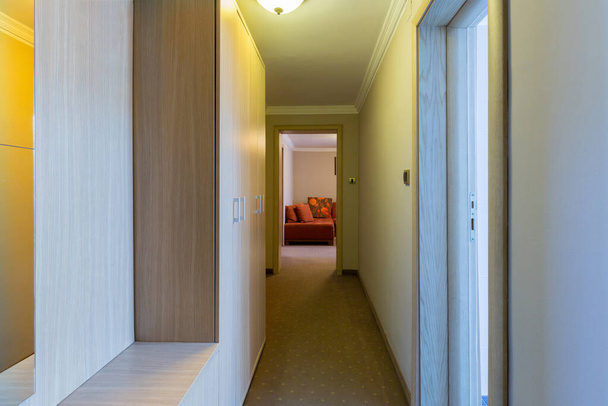 Interior of a hotel doorway - Fotoğraf, Görsel