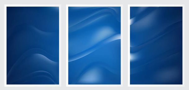 Elemento azul eléctrico azul Vector de fondo Diseño de ilustración - Vector, imagen