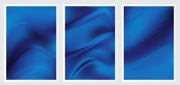 Elemento azul eléctrico azul Vector de fondo Diseño de ilustración - Vector, imagen