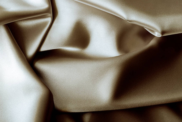folds of expensive silk, background - Foto, Imagem