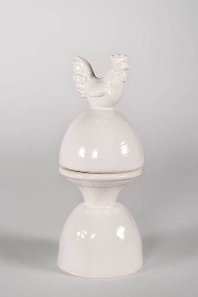 Корзина держатель свечи сувенирная фигурка Ангел керамика на белые плантаторы вазы для цветов растений
 - Фото, изображение