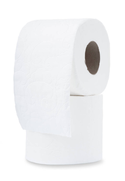 Dwie rolki papieru toaletowego - Zdjęcie, obraz