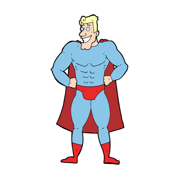 Superhero - Wektor, obraz
