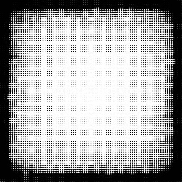 Marco a rayas en blanco y negro
  - Vector, imagen