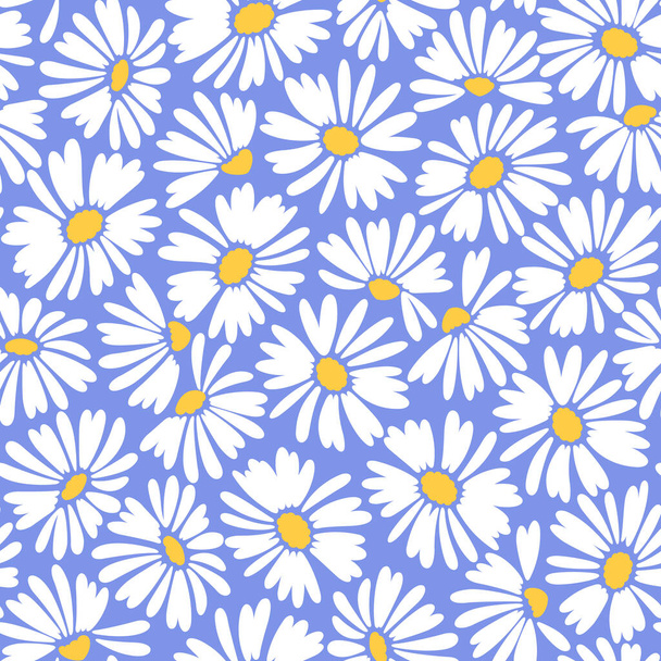 Seamless vector pattern of a beautiful flower,These designs continue seamlessly, - Wektor, obraz