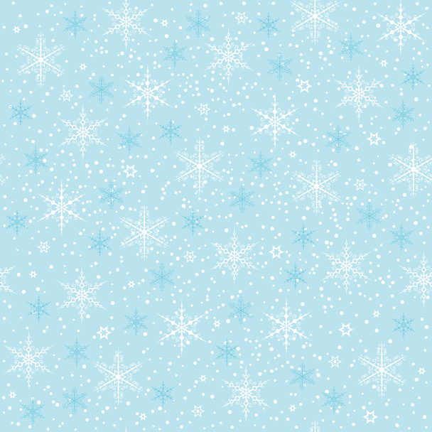 Seamless winter pattern - Vector, Image