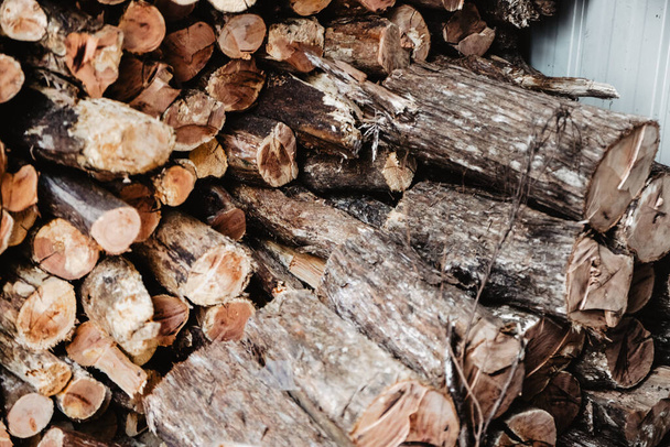 palos de madera, leña, fondo de madera
 - Foto, imagen