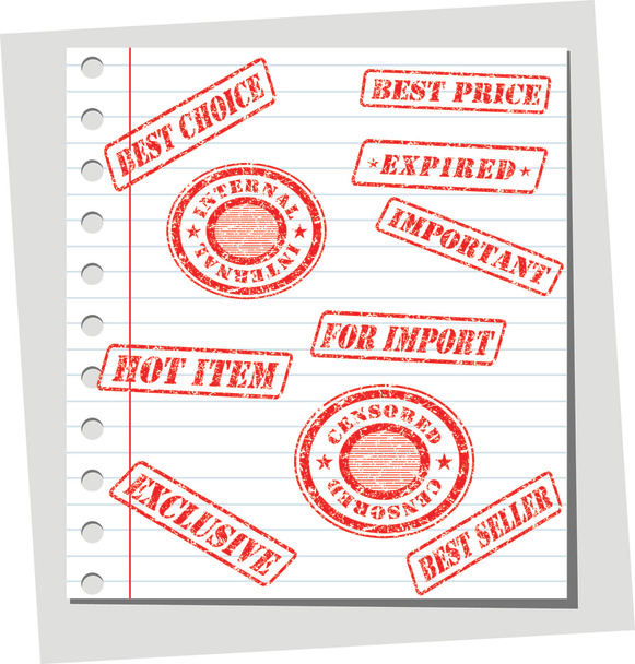 Rubber Stamp Illustration Showing R Rated Stock Vector (Royalty Free)  69433915