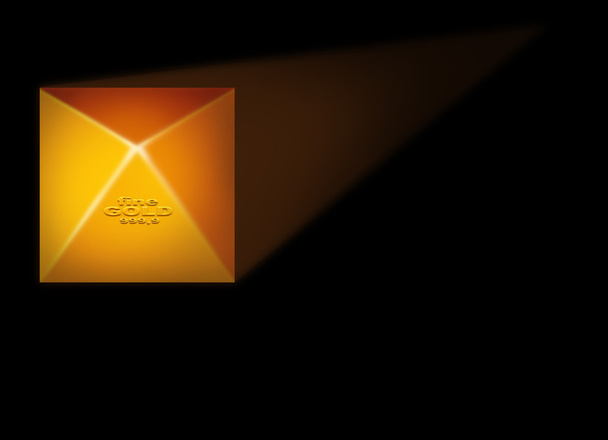 Piramida złoto - Zdjęcie, obraz