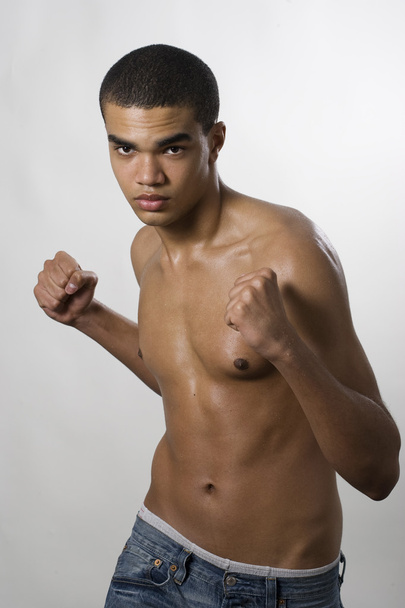 Young fighter - Foto, Bild