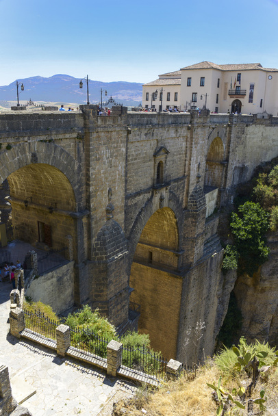 Puente Nuevo en el pueblo de Ronda en Malaga.España
 - Foto, Imagen