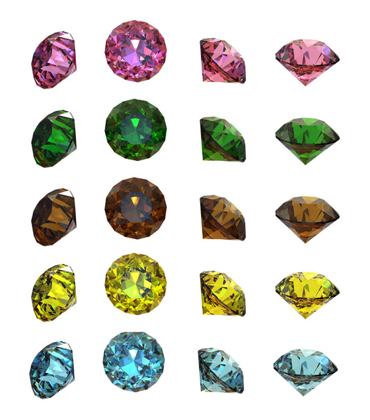 coleções de pedras preciosas - Foto, Imagem