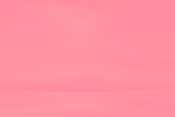 Fotograficzny różowy gradient Płynne tło studio - Zdjęcie, obraz
