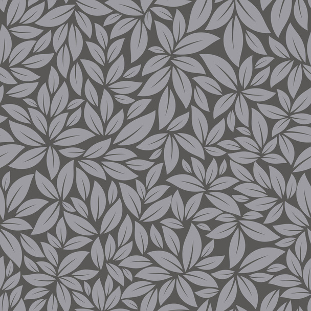Seamless texture with theme leaf - Vector, imagen