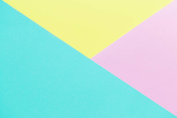 Abstract colorful paper background. Flat lay. Top view - 写真・画像