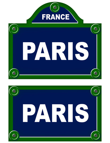 Pariser Allee-Platten - Vektor, Bild
