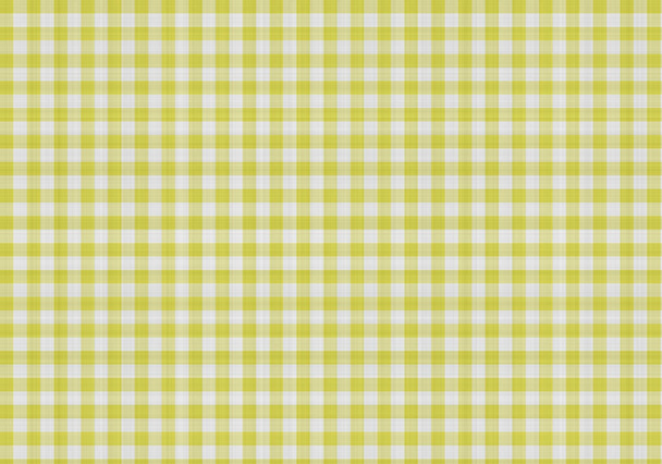 algodón textil gingham amarillo
 - Foto, Imagen