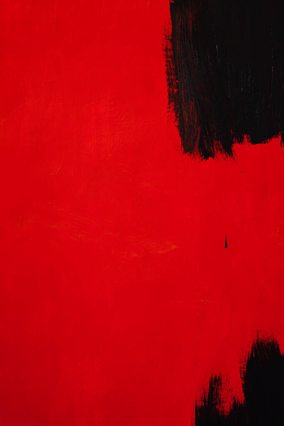 pintado rojo negro pared estructura textura fondo
 - Foto, Imagen