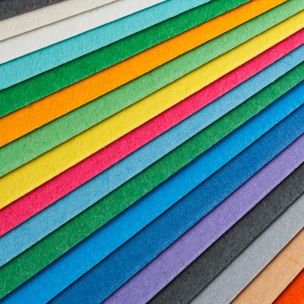 Colorful paper arrangement - Photo, Image