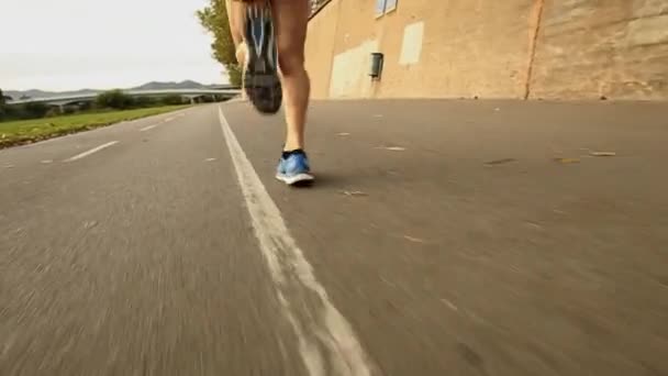 Runner feet - Footage, Video