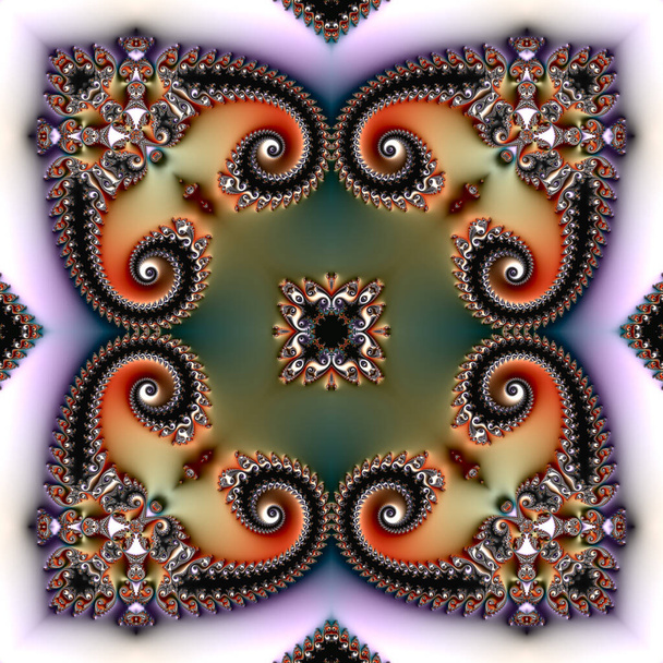 Special art, unique abstract design, fractal geometry - Photo, Image