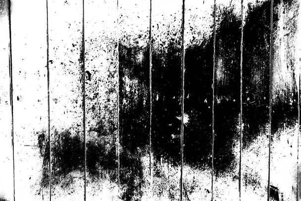 Abstract monochrome wall texture with scratches and cracks in black with white tones  - Photo, Image