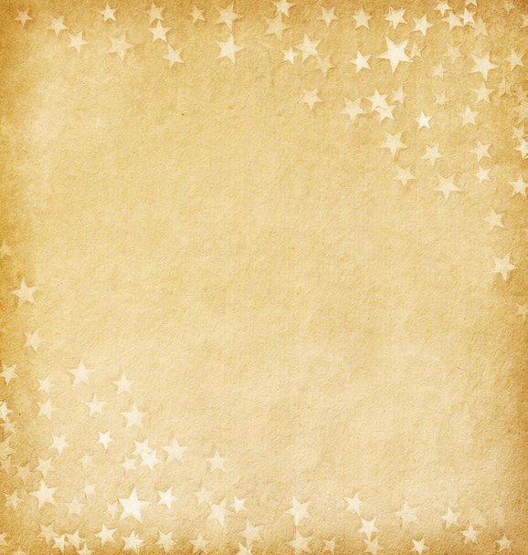 Vintage paper decorated with stars - Zdjęcie, obraz