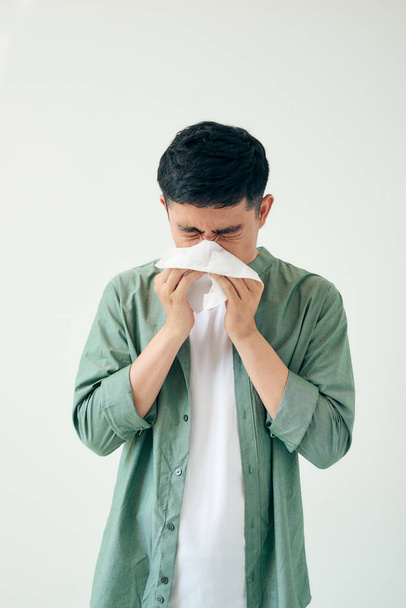 man makes a cure for the common cold - Photo, image