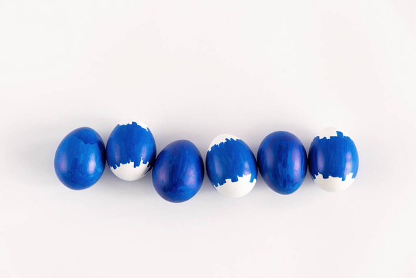 Sinisten pääsiäismunien alkuperäinen ryhmä
 - Valokuva, kuva