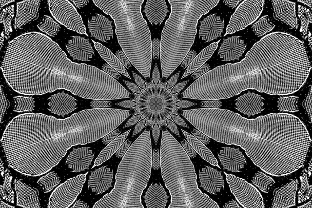 Fondo abstracto. Textura monocromática. Imagen con efecto de tonos en blanco y negro
. - Foto, Imagen