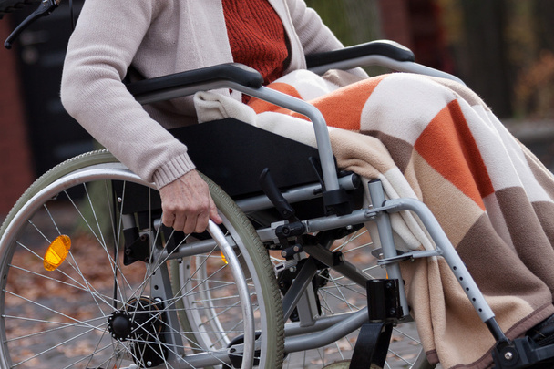 Disabled elderly - Photo, image