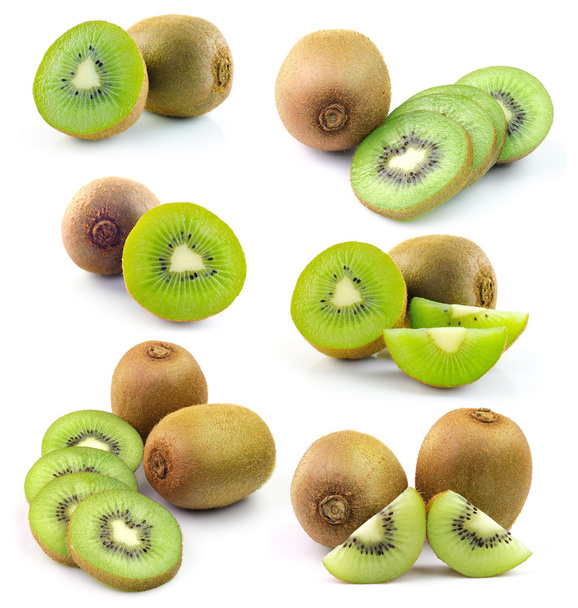kiwi fruit isolated on white background - Photo, Image